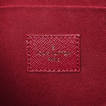 Louis Vuitton Monogram Pochette Felicie Chain Wallet Fuchsia 9 of 11
