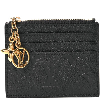 Louis Vuitton Empreinte Charms Card Holder Black 1 of 6