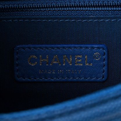 Chanel Caviar Quilted Small Sunset On The Sea Flap Blue 6 of 12