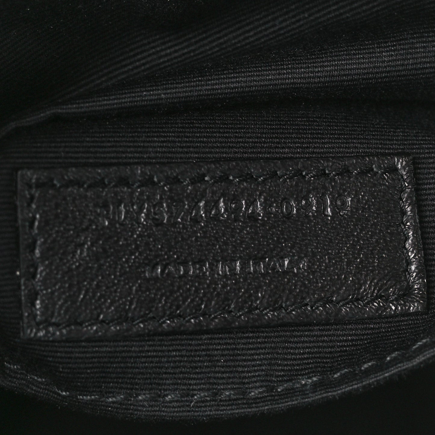 Calfskin Matelasse Monogram Lou Camera Bag Black
