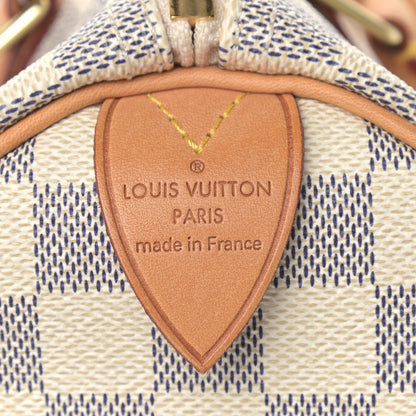 Louis Vuitton Damier Azur Speedy 25 6 of 11