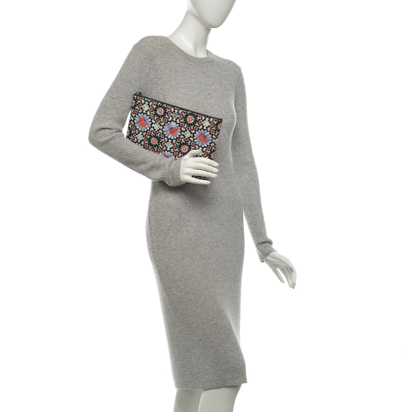 Coated Canvas Paris Dubai Medium Cosmetic Case Multicolor