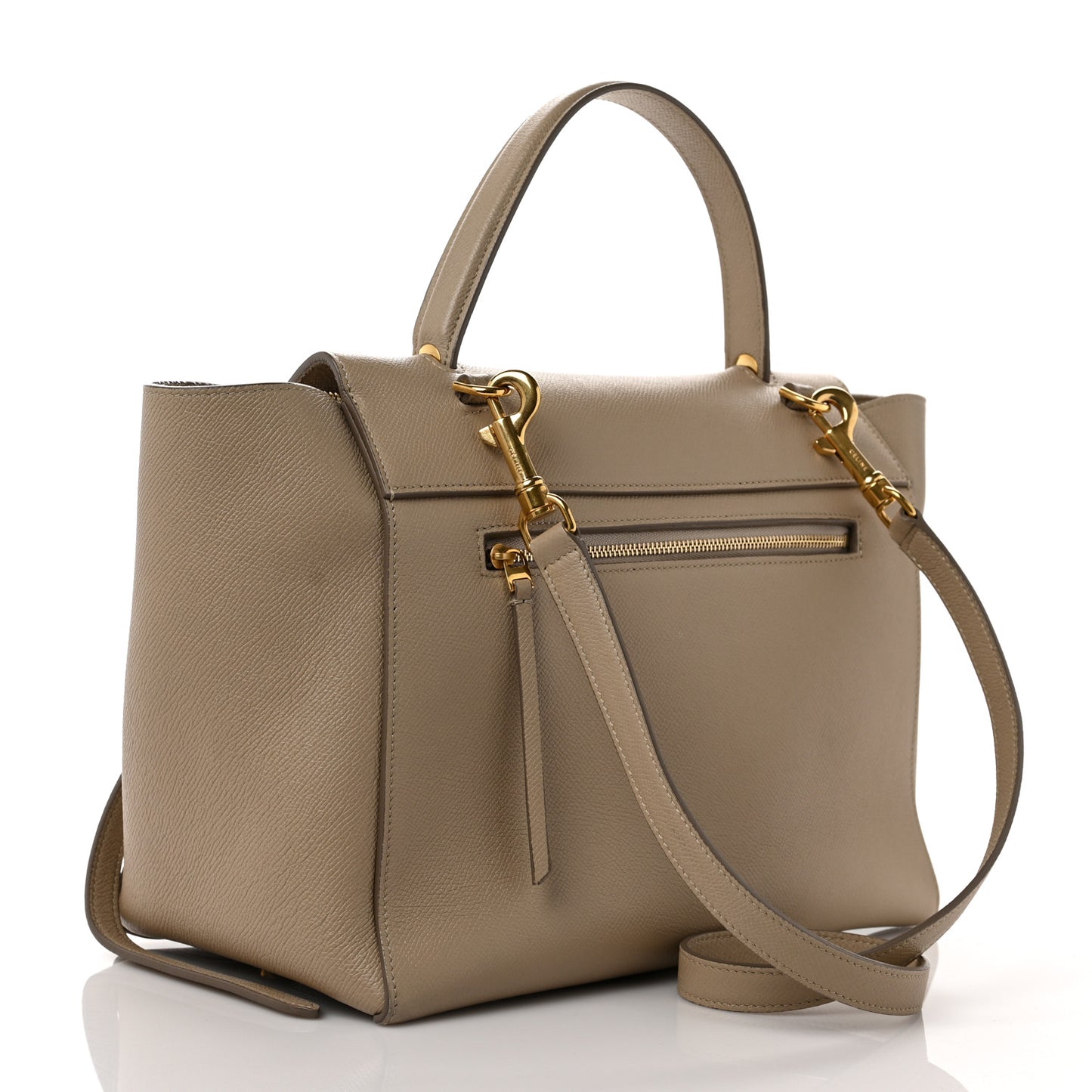 Grained Calfskin Mini Belt Bag Dune