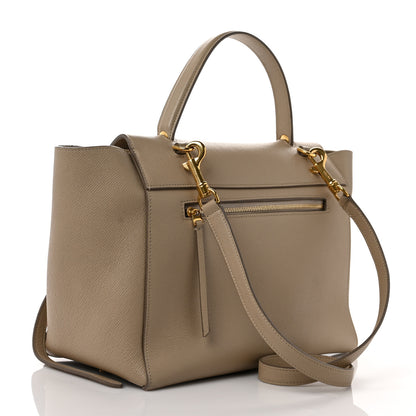 Celine Grained Calfskin Mini Belt Bag Dune 3 of 9