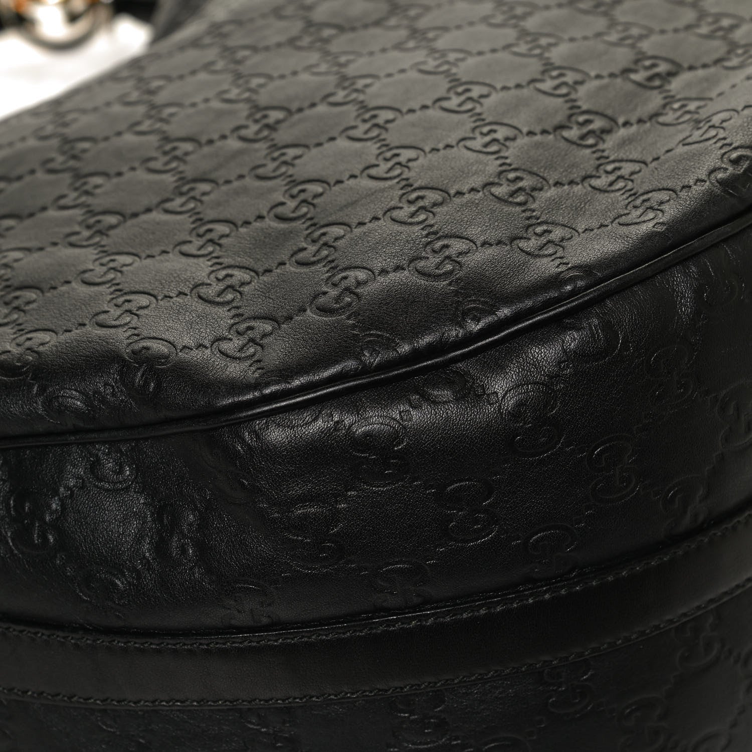 Gucci Guccissima Large GG Twins Hobo Black 13 of 13