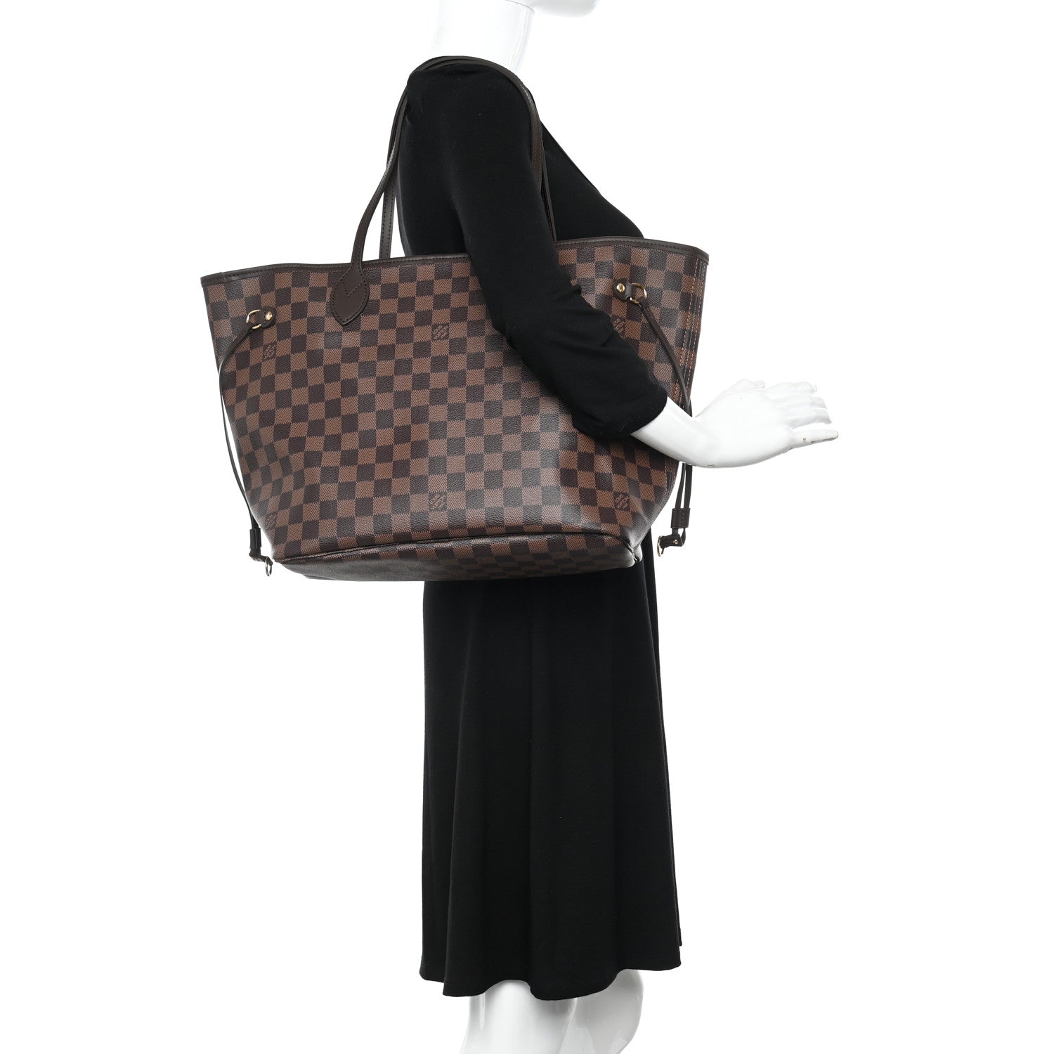 Louis Vuitton Damier Ebene Neo Neverfull MM 2 of 10