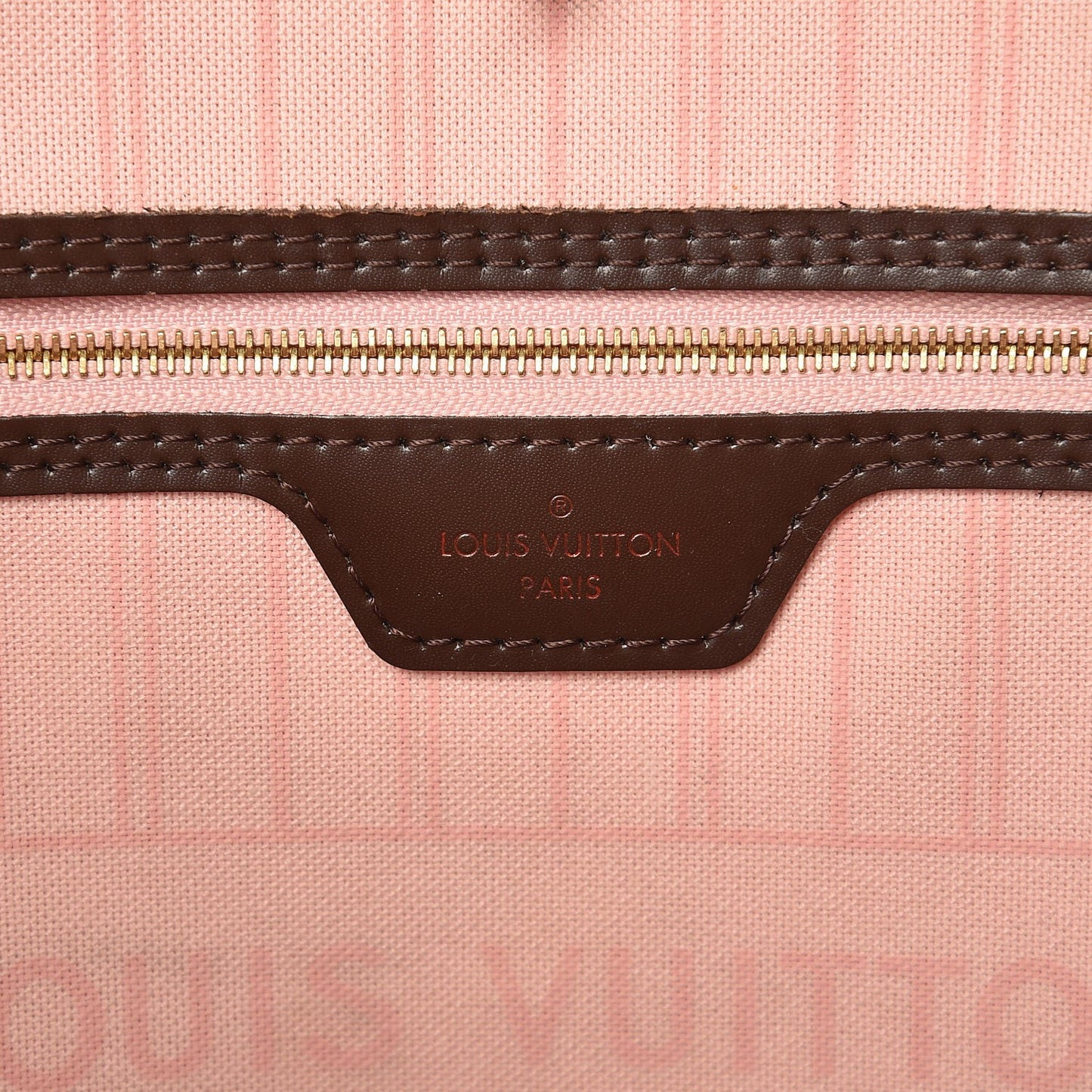 Damier Ebene Neo Neverfull MM Rose Ballerine