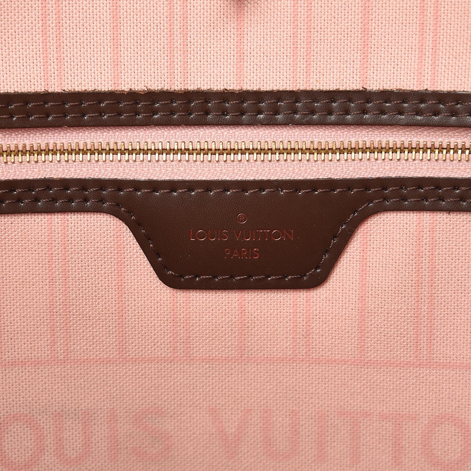 Louis Vuitton Damier Ebene Neo Neverfull MM Rose Ballerine 8 of 20