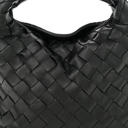 Bottega Veneta Calfskin Intrecciato Mini Hop Black 8 of 10