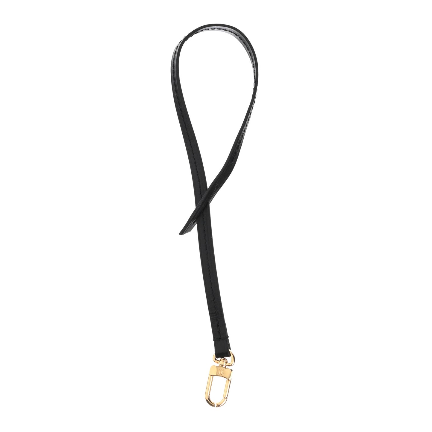 Calfskin Pochette Accessories Strap Black