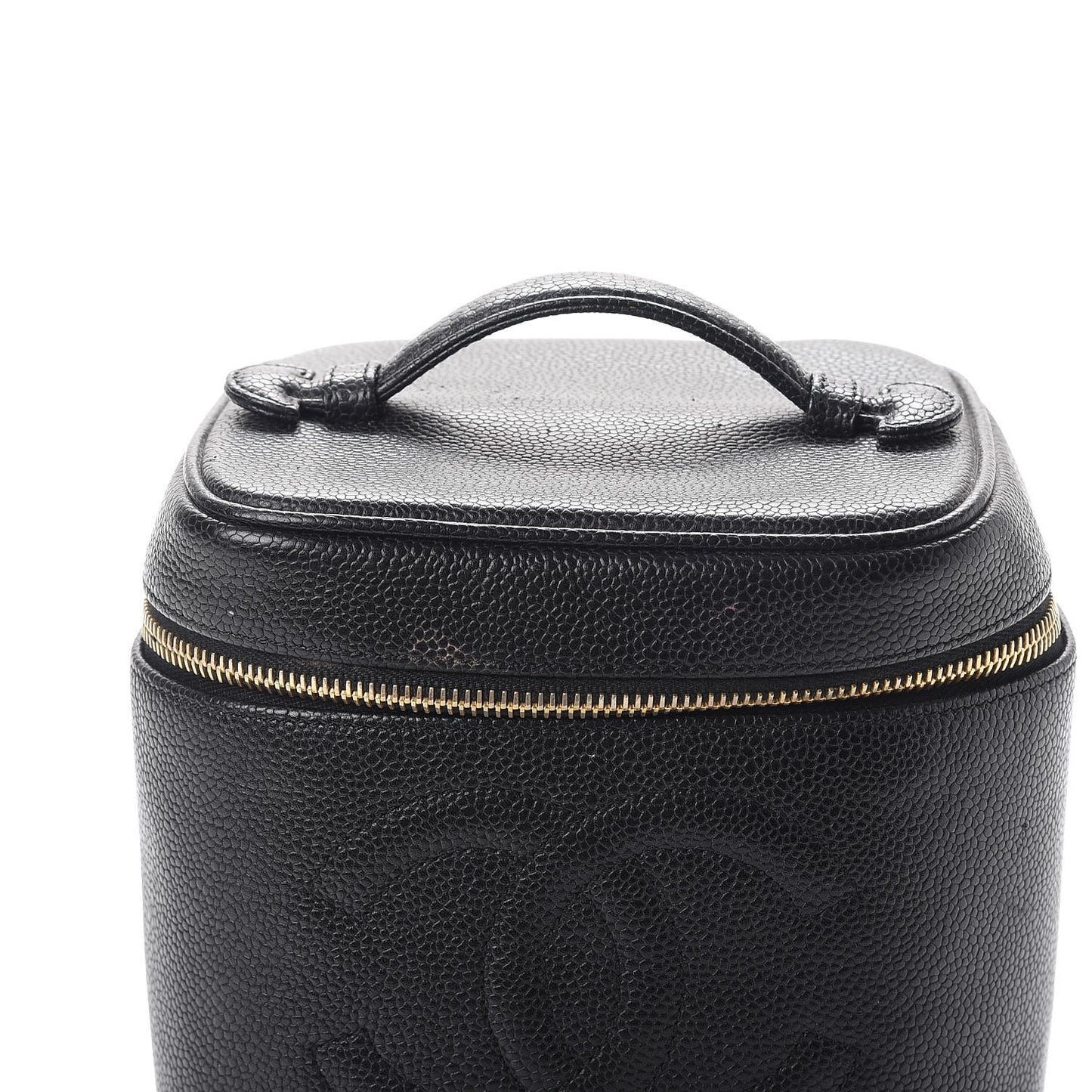 Caviar Cosmetic Vanity Bag Black