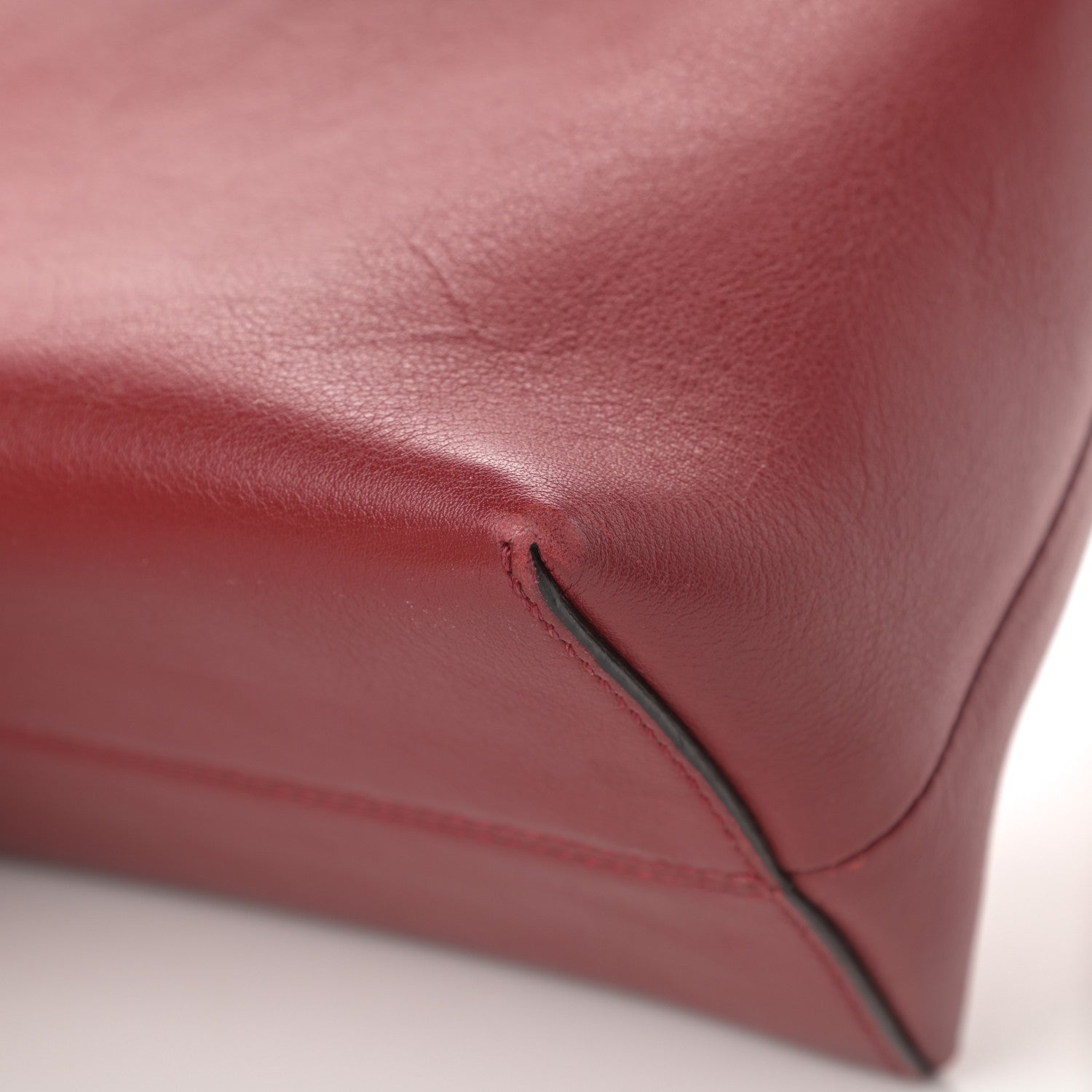 Fendi Vitello Dolce Medium By The Way Boston Bag Ciliegia 11 of 14