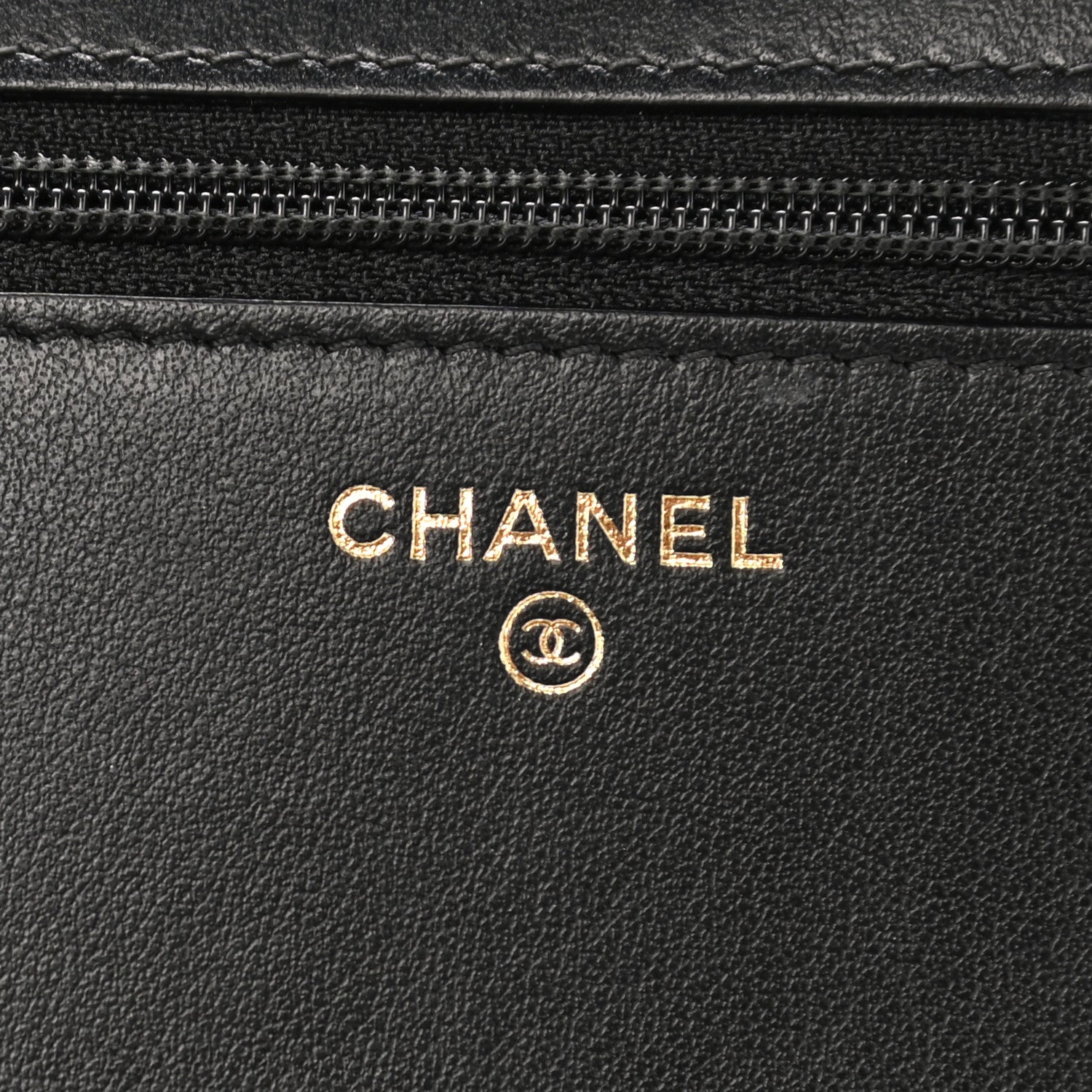 Chanel Caviar Quilted Boy Wallet On Chain WOC Black 10 of 29