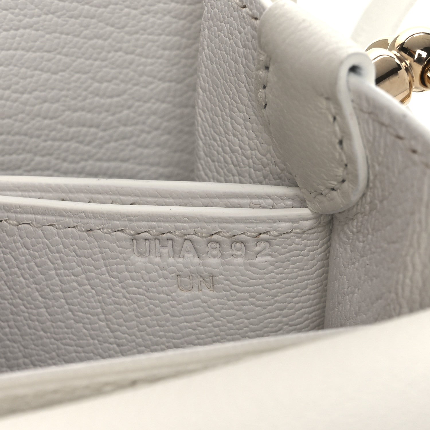 Hermes Evercolor Mini Sac Roulis White 7 of 12