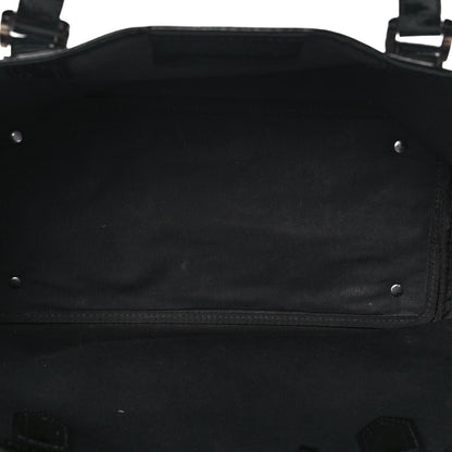 Burberry Metallic Calfskin Nova Check Small Nickie Tote Black 5 of 11