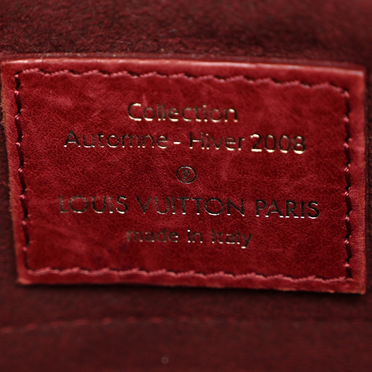 Monogram Paris Souple Whisper PM Burgundy