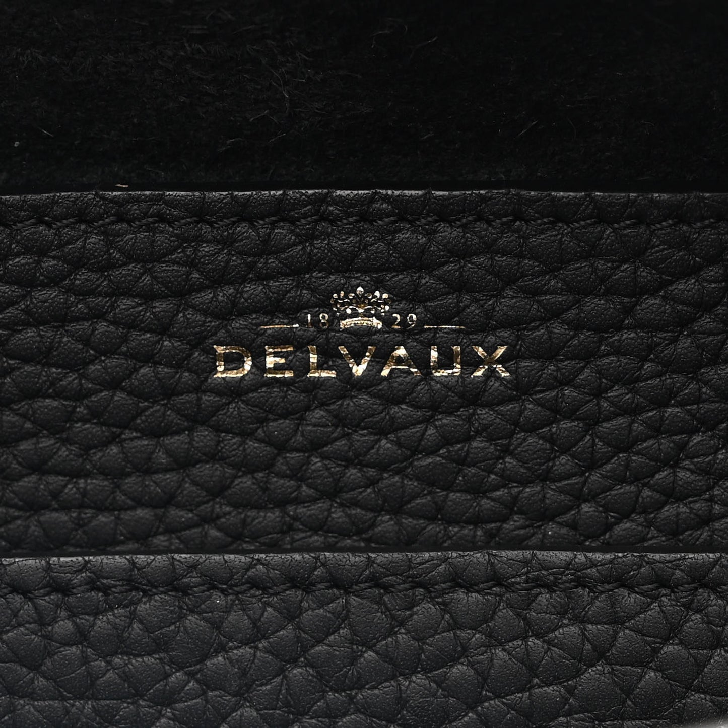 Grained Calfskin Mini Cool Box Satchel Black