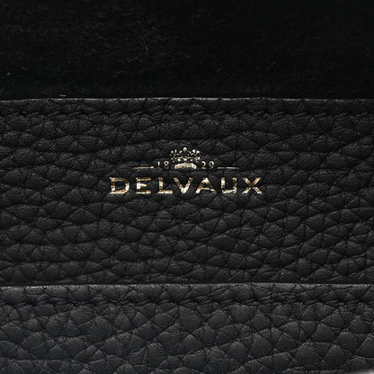 Delvaux Grained Calfskin Mini Cool Box Satchel Black 6 of 10