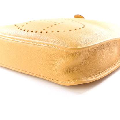 Hermes Taurillon Clemence Evelyne PM Curry 6 of 8