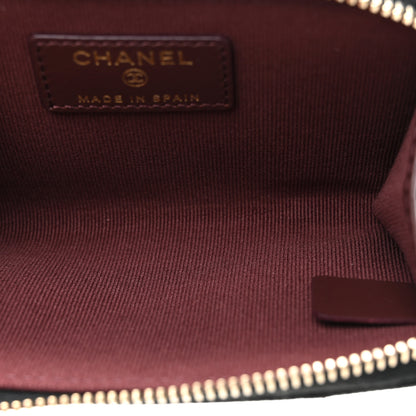 Chanel Caviar Quilted Zipped Key Holder Case Black 5 of 8