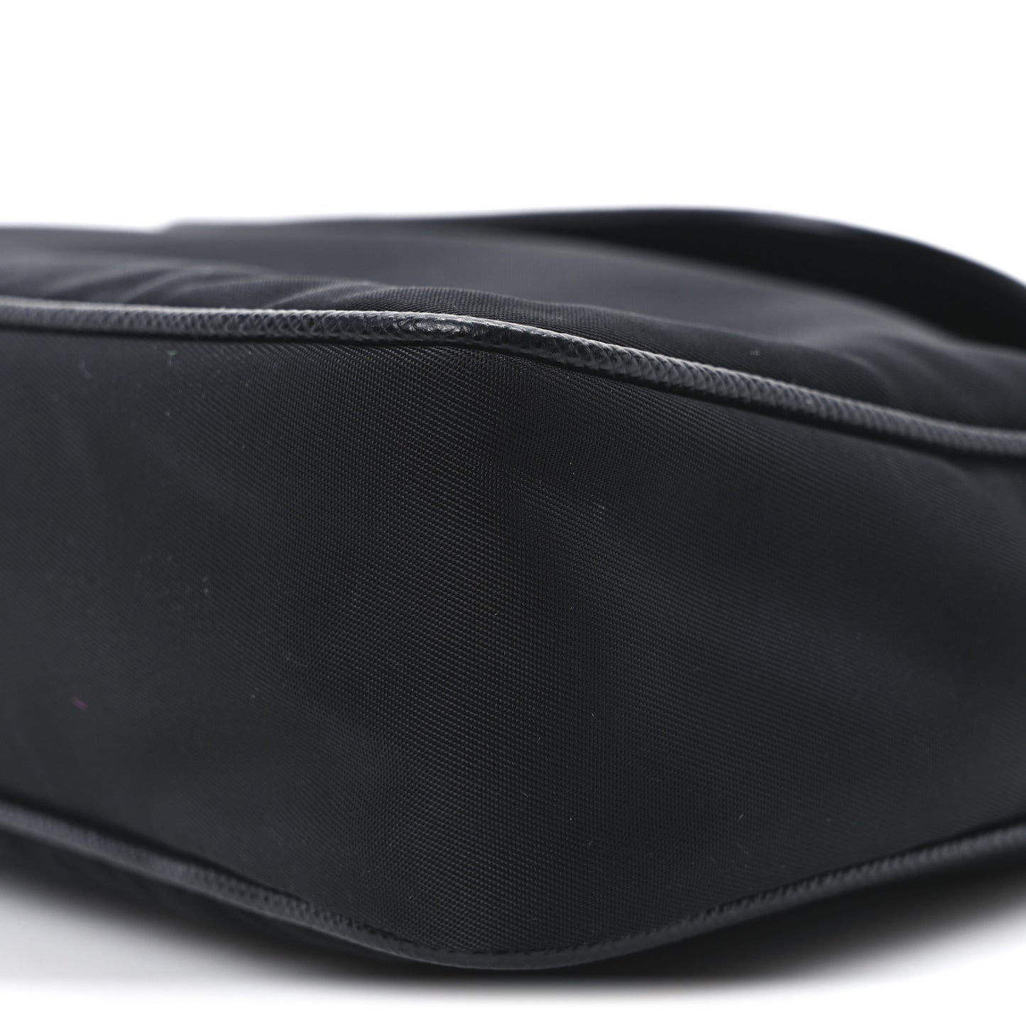 Tessuto Nylon Saffiano Crossbody Bag Black