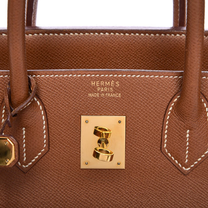 Hermes Courchevel HAC Birkin 32 Gold 22 of 37