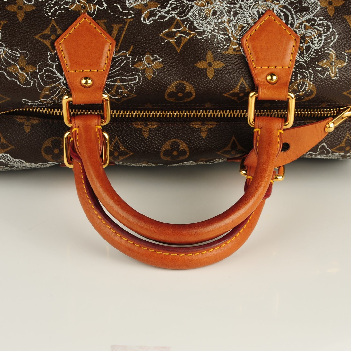 Monogram Dentelle Speedy 30 Silver