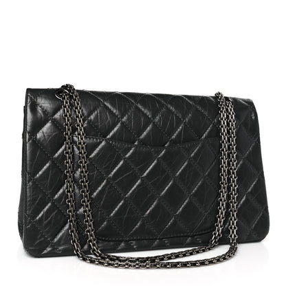 Chanel Aged Calfskin Quilted 2.55 Reissue 227 Flap Dark Grey 3 of 9