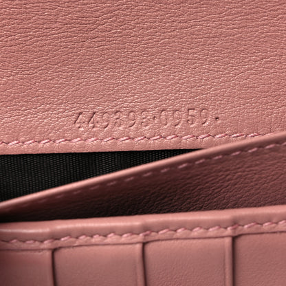 Gucci Microguccissima Continental Flap Wallet Soft Pink 7 of 8