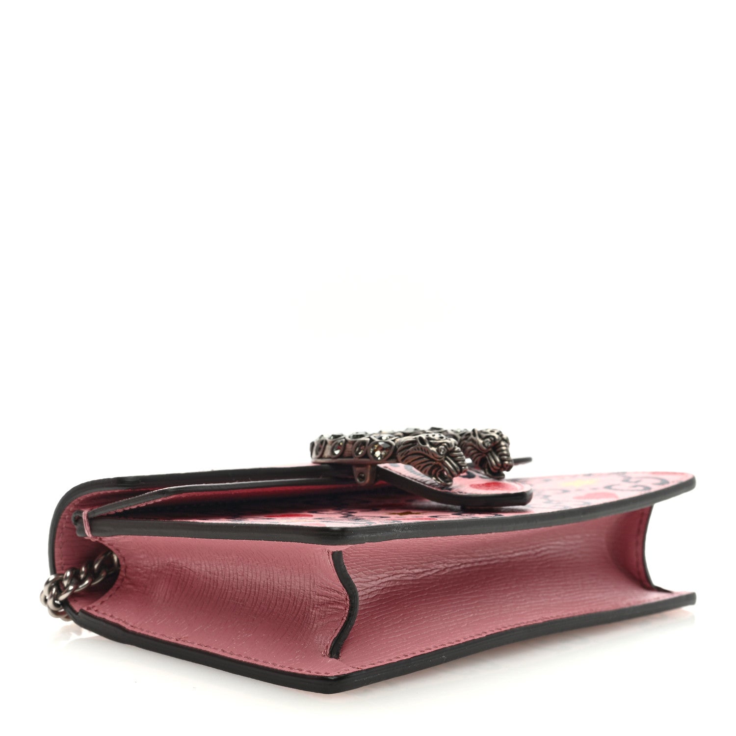 Gucci Calfskin Valentine's Day Exclusive Super Mini Dionysus Shoulder Bag 4 of 9
