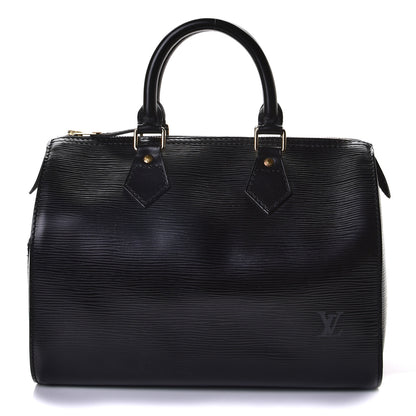 Louis Vuitton Epi Speedy 25 Black 1 of 10