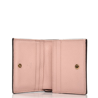 Gucci Cellarius Calfskin Blind for Love Animalier Card Case Perfect Pink 6 of 9