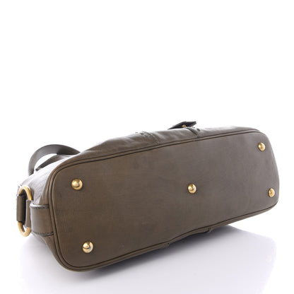 Saint Laurent Calfskin Medium Muse Khaki 3 of 8