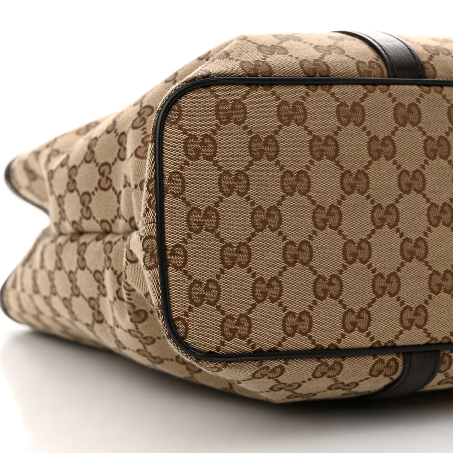 GG Monogram Large Joy Tote Bag Dark Brown