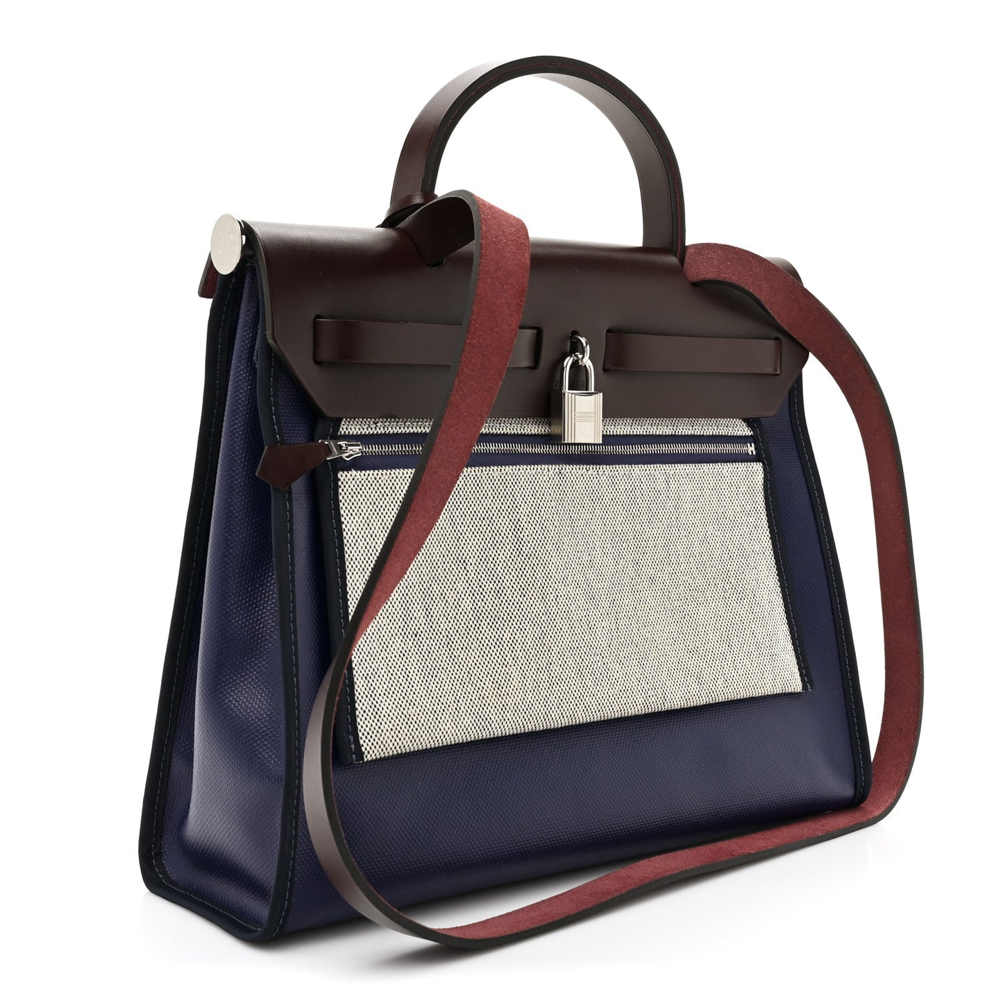 Toile H Berline Vache Hunter Herbag Zip PM 31 Bleu Encre Black