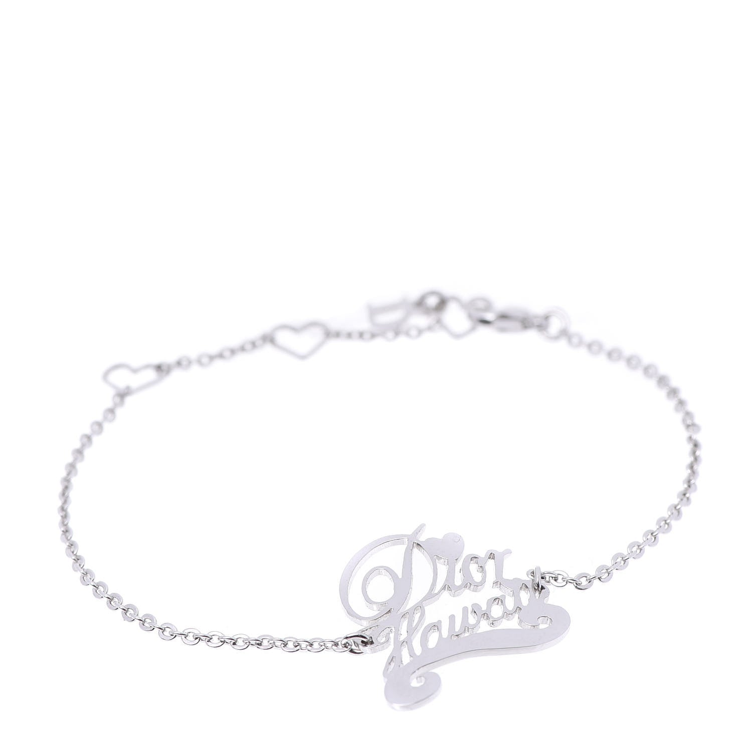 Christian Dior Metal Hawaii Bracelet Silver 1 of 4