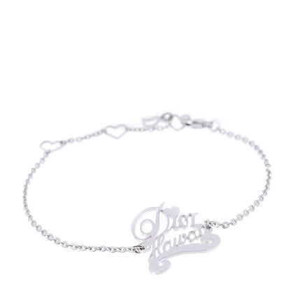 Christian Dior Metal Hawaii Bracelet Silver 1 of 4