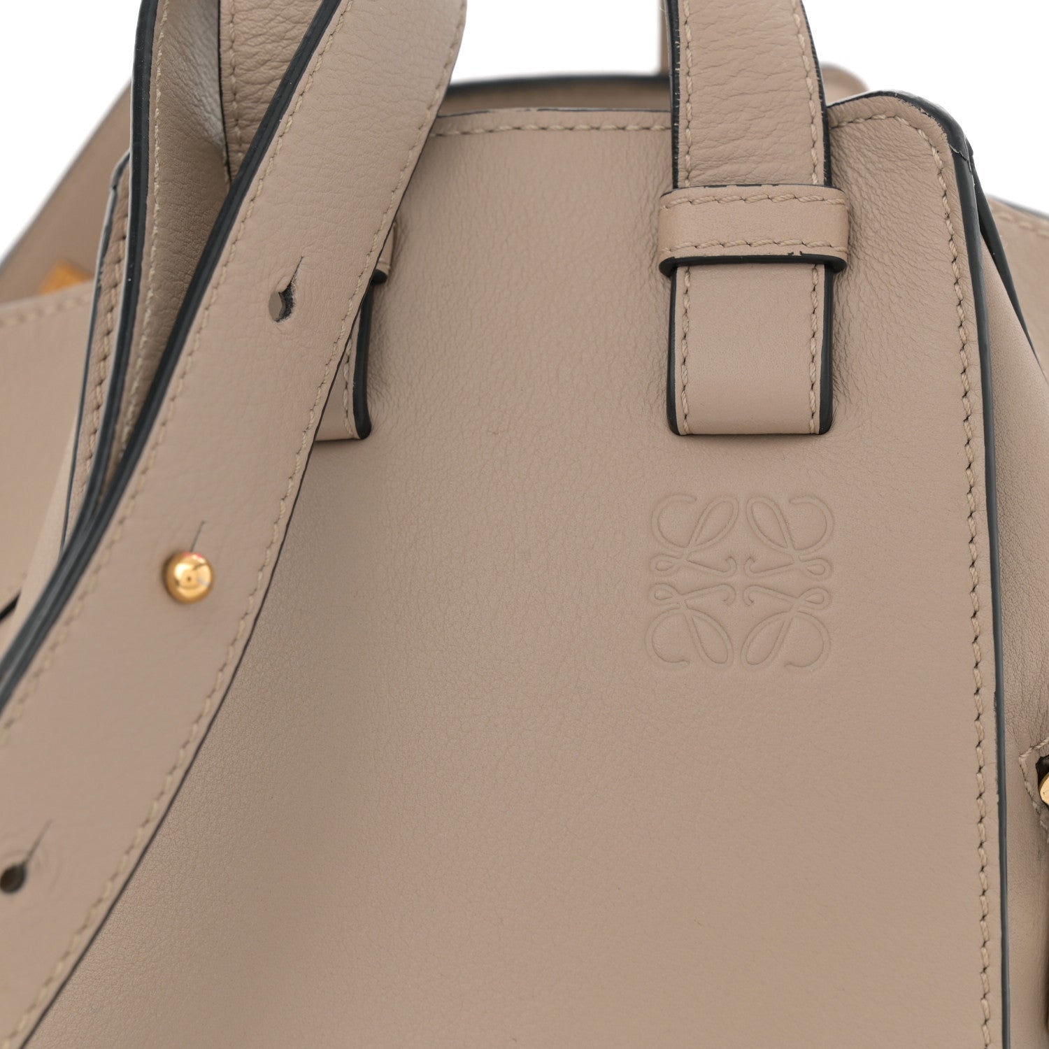 Loewe Calfskin Small Hammock Shoulder Bag Sand 8 of 12