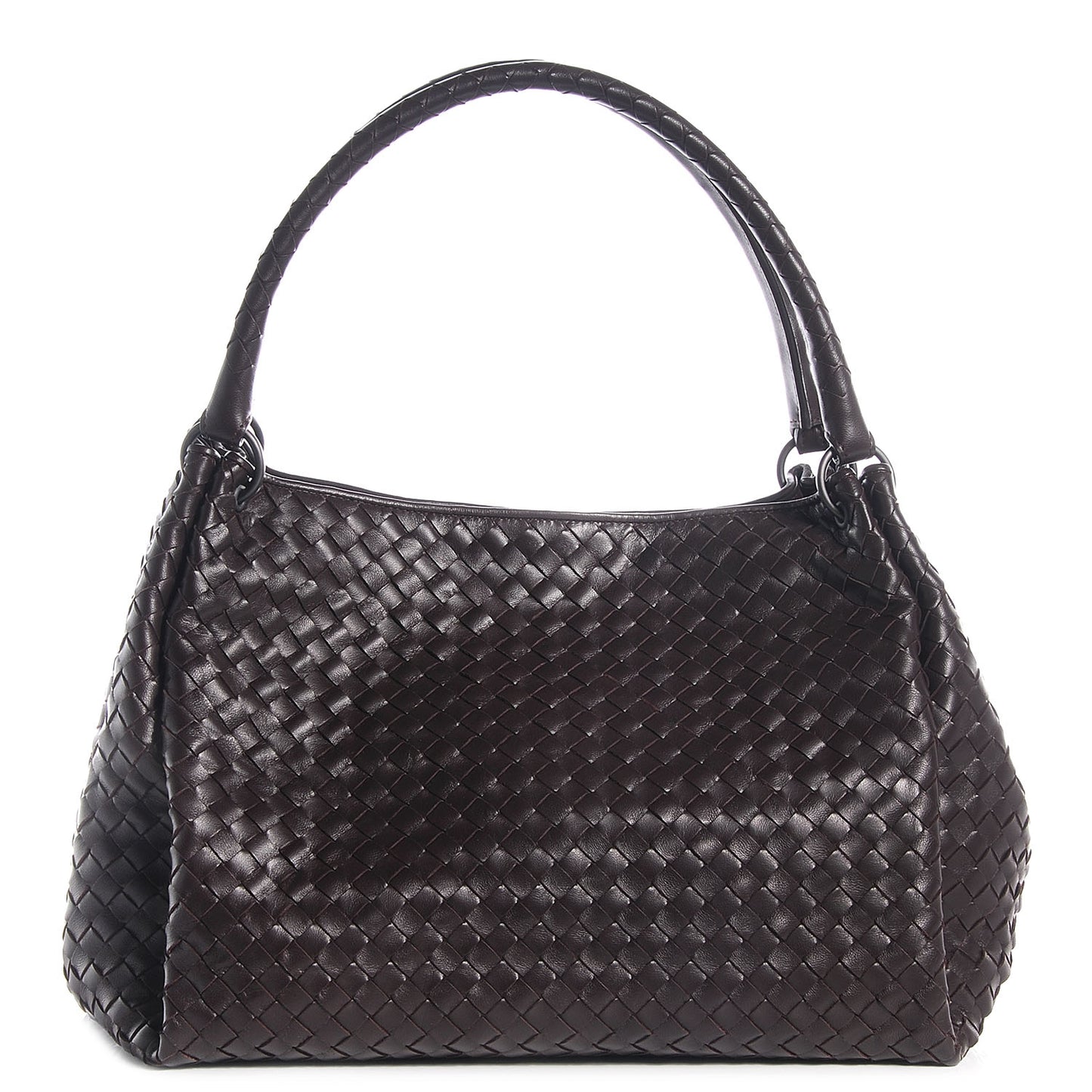 Nappa Intrecciato Parachute Bag Ebano