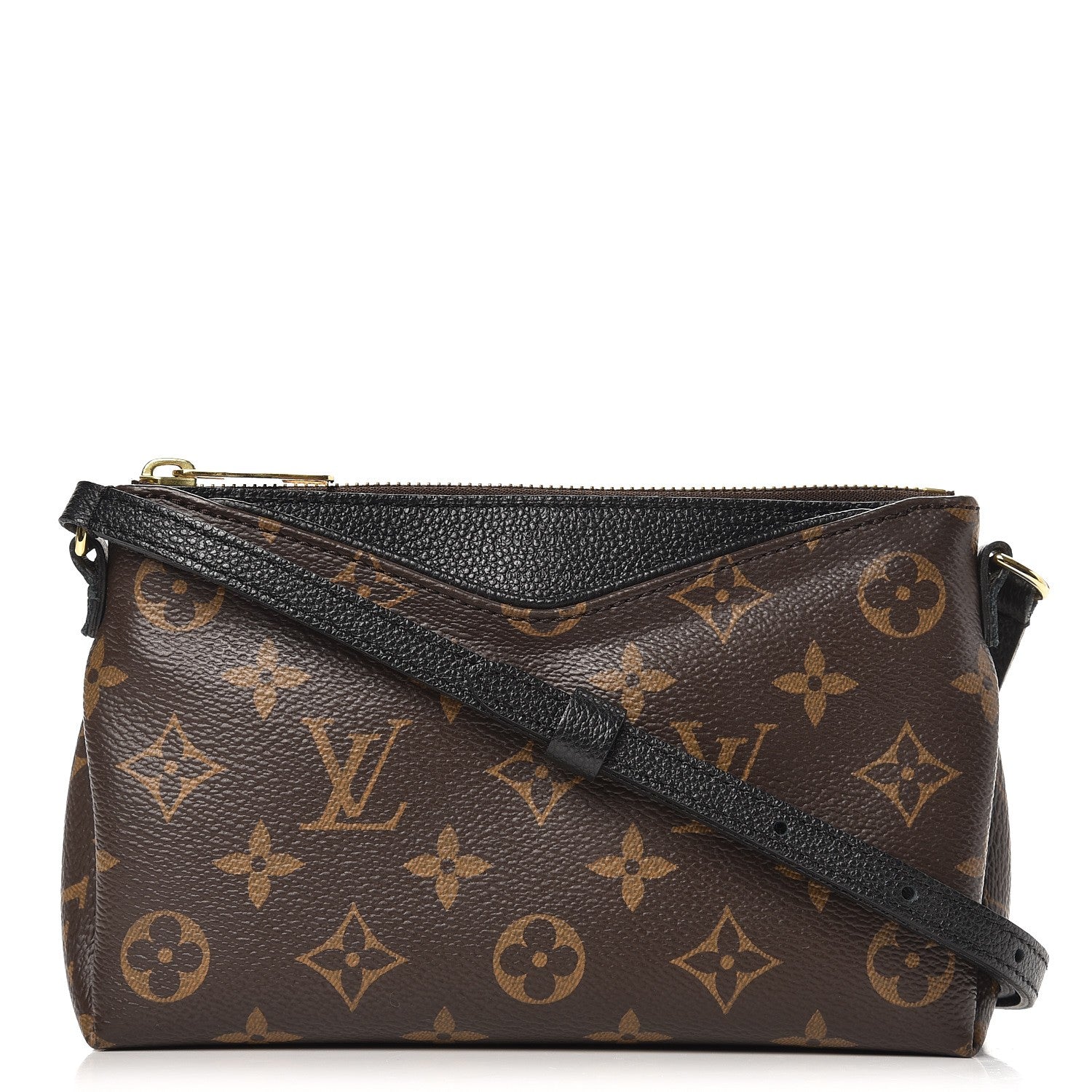 Louis Vuitton Monogram Pallas Crossbody Black 1 of 7