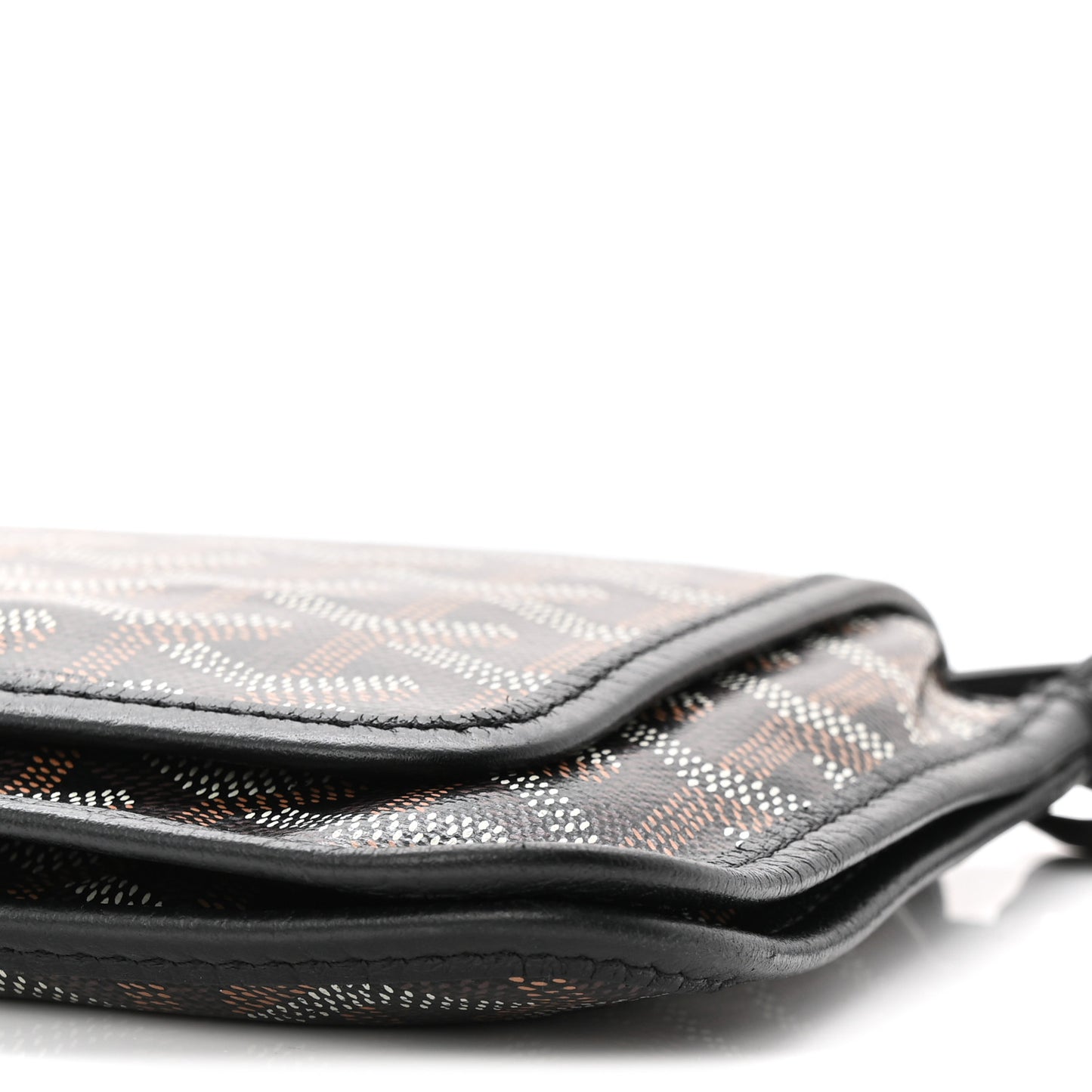 Goyardine Plumet Wallet Clutch Black