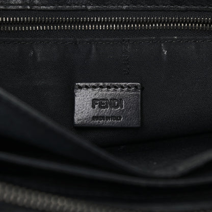 Fendi Faces Slim Clutch Black 6 of 7