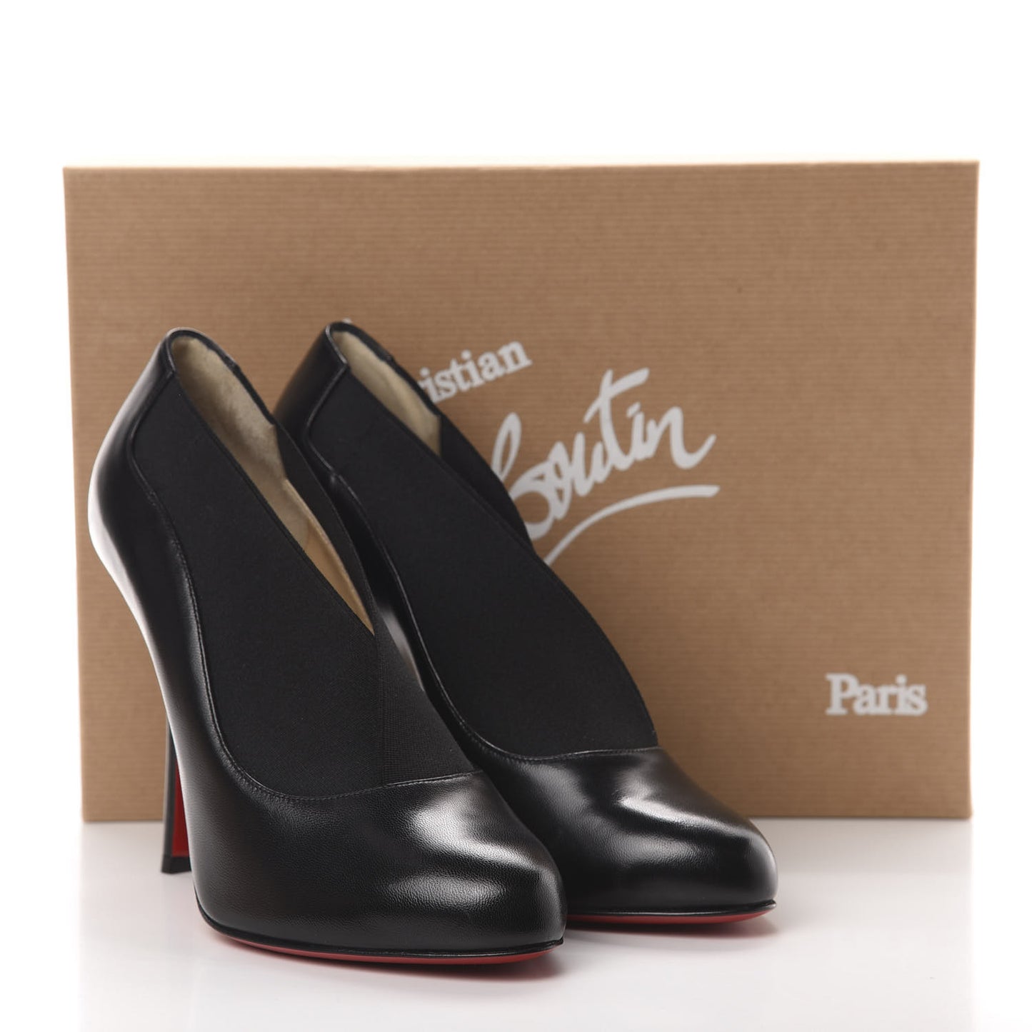 Shiny Nappa Toot Couverte 100 Pumps 38 Black