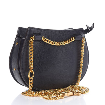 Chloe Calfskin Suede Mini Pixie Signature Belt Bag Full Blue 3 of 8