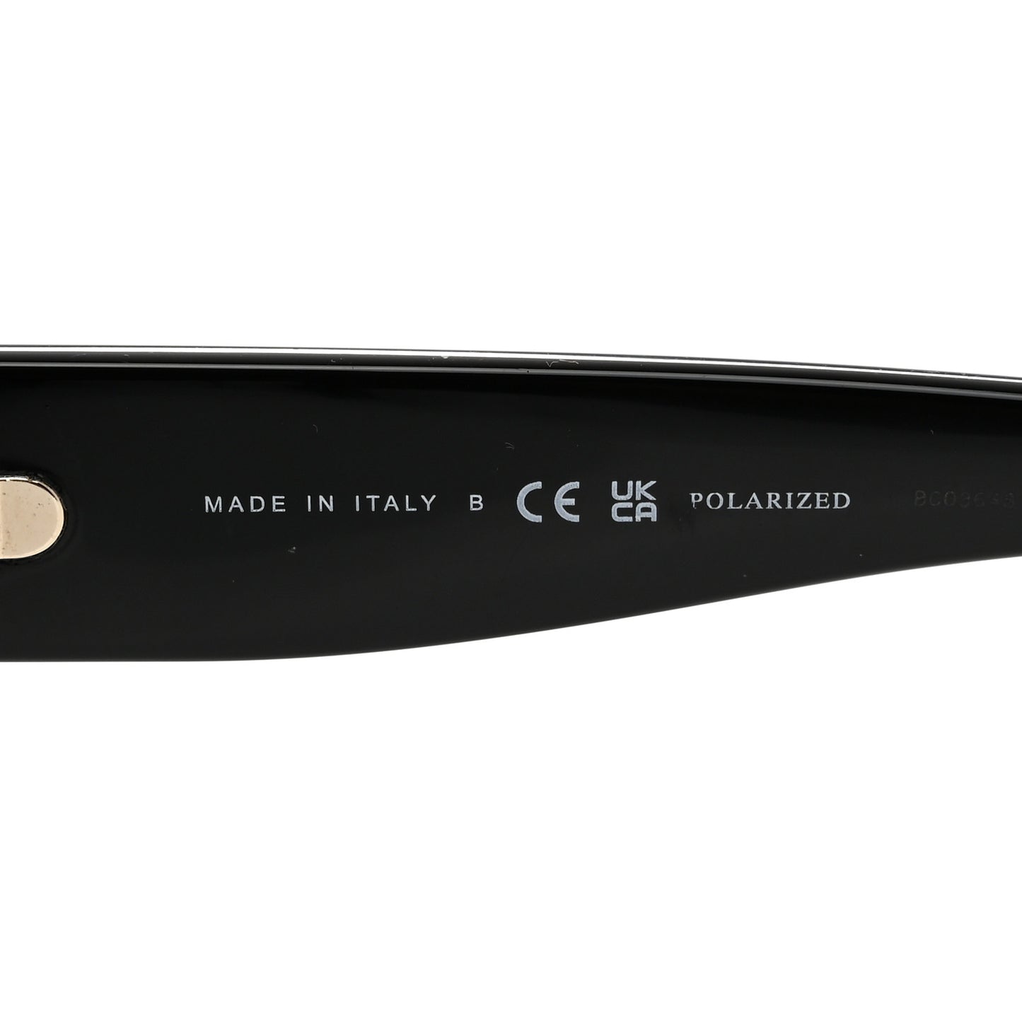 Acetate Polarized Oval CC Sunglasses 5469-B-A