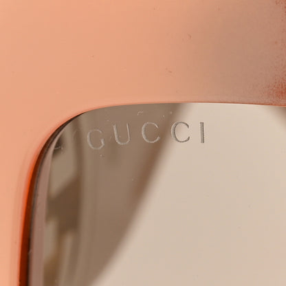 Gucci Acetate Square Frame Chain Sunglasses GG1022S Brown 7 of 8