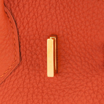 Hermes Togo Birkin 30 Orange 15 of 24