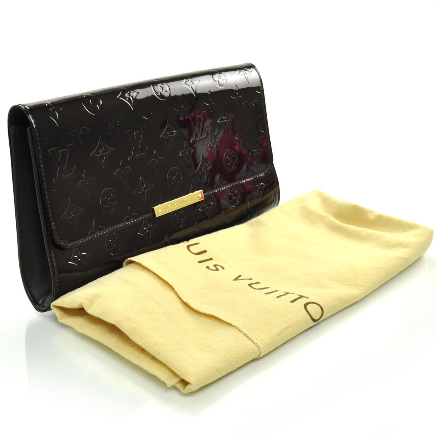 Vernis Robertson Clutch Amarante