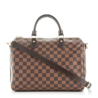 Louis Vuitton Damier Ebene Speedy Bandouliere 30 1 of 9