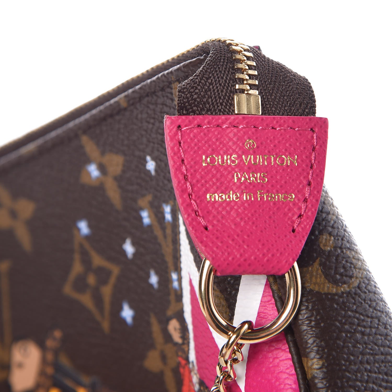 Louis Vuitton Monogram 2018 Christmas Animation Mini Bears Pochette Accessories 6 of 7